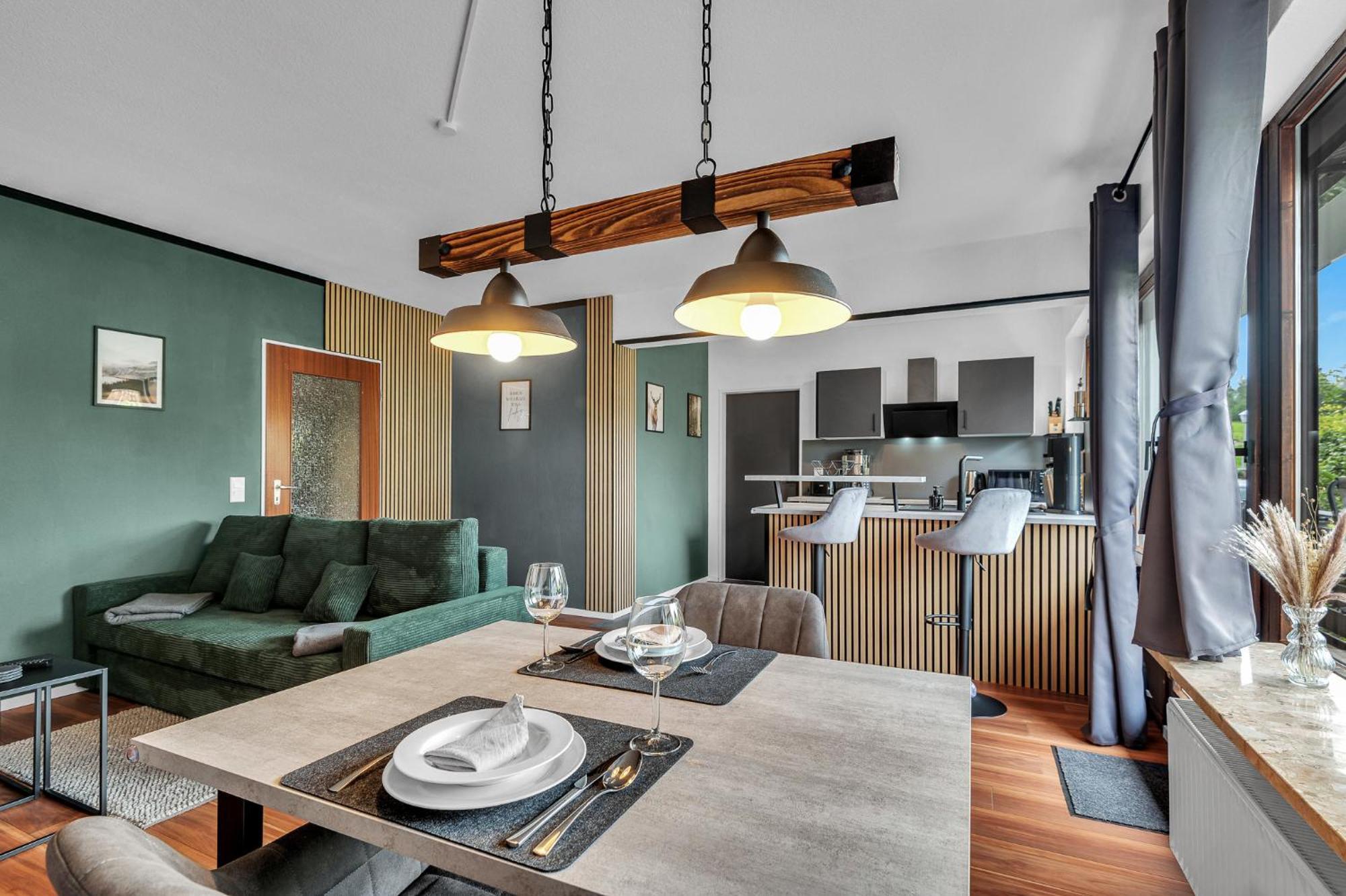 Stanma Luchspartment Ruhig Und Zentral Mit Grossem Balkon Und Kostenlosem Parkplatz Braunlage Exterior foto