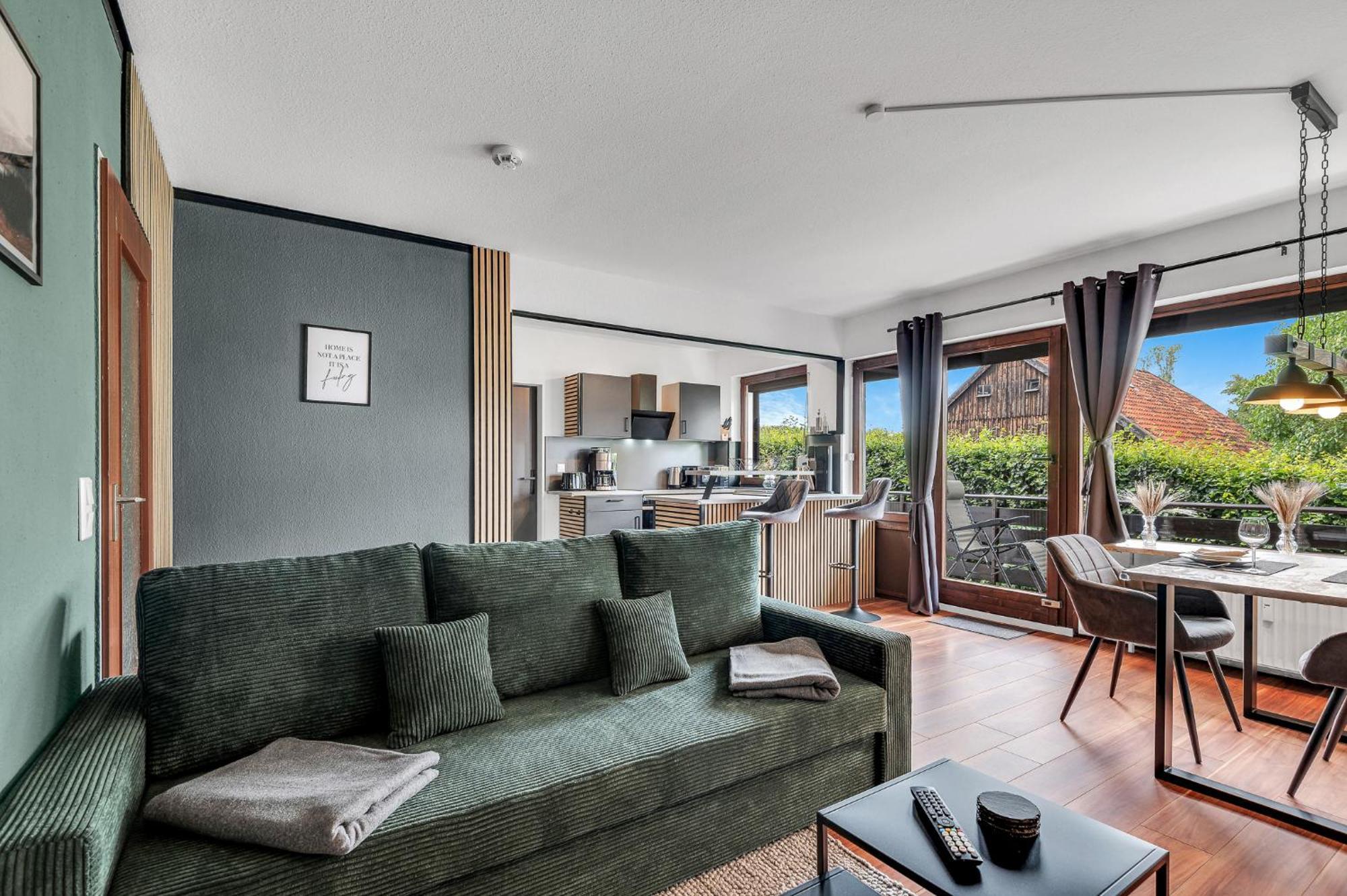 Stanma Luchspartment Ruhig Und Zentral Mit Grossem Balkon Und Kostenlosem Parkplatz Braunlage Exterior foto